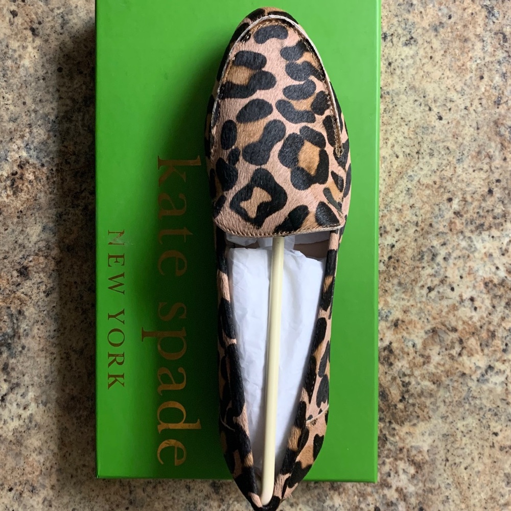 Kate Spade Leopard Loafers - Picture 6 of 6